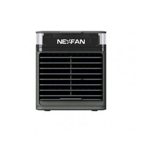 Mini Racitor aer portabil Nexfan Air Cooler, Functii de racire, umidificare si filtare aer, Negru
