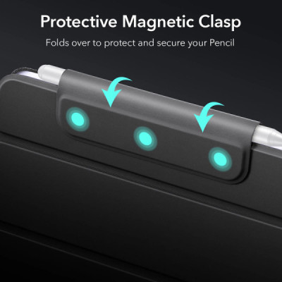 Husa pentru iPad mini 6 (2021) - ESR Rebound Magnetic - Silver Grey - 7