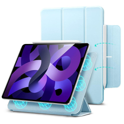 Husa pentru iPad Pro 11 2018 / iPad Air 4 / 5 / 6 (2020/2022/2024) - ESR Rebound Magnetic - Sky Blue - 1
