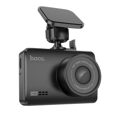 Camera pentru Filmat de Masina, 1080p, 30fps - Hoco (DV2) - Black - 1