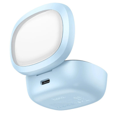 Casti Bluetooth TWS cu Carcasa Transparenta si Display Digital - Hoco Shadow (EQ6) - Purple - 4