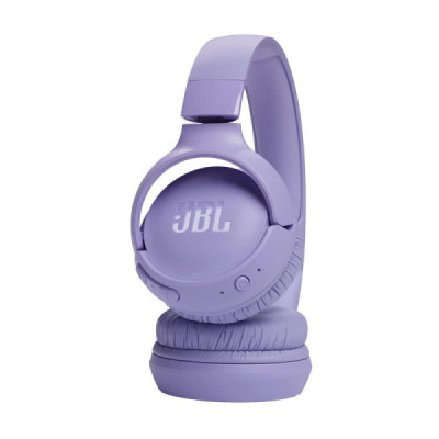 Casti Bluetooth on-ear cu microfon, pliabile - JBL (Tune 520) - Purple - 4