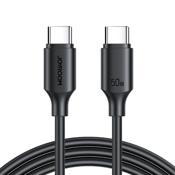 Cablu Type-C la Type-C, Fast Charging 60W, 0.25m - JoyRoom Long-Lasting Series (S-CC060A9) - Black