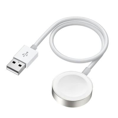 Incarcator Wireless pentru Apple Watch, USB, 2.5W, 0.3m - JoyRoom (S-IW003S) - White - 1