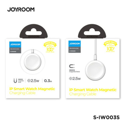 Incarcator Wireless pentru Apple Watch, USB, 2.5W, 0.3m - JoyRoom (S-IW003S) - White - 3