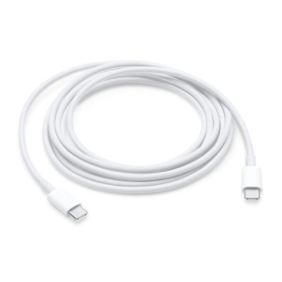 Apple - Original Data Cable A1739 (MLL82ZM/A) - Type-C to Type-C, 2m - White (Blister Packing) - 2