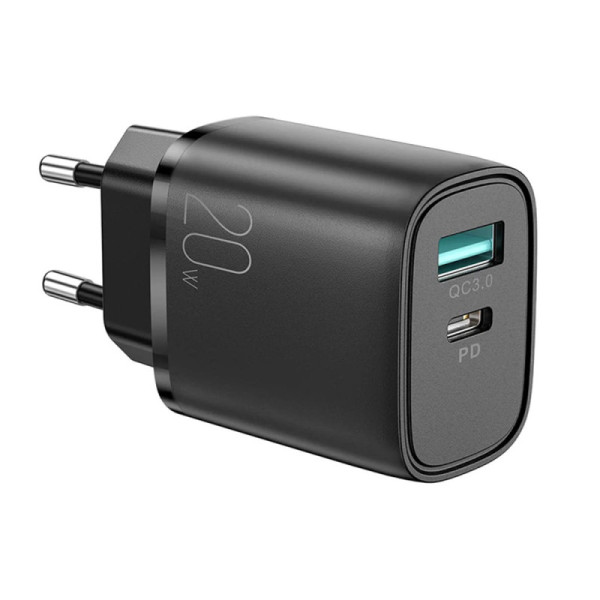 Incarcator USB, Type-C, Fast Charging, 20W - JoyRoom (L-QP2011) - Black