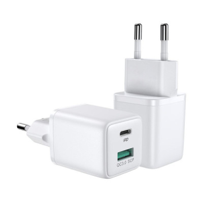 Incarcator USB, Type-C, Fast Charging, 30W - JoyRoom (L-QP303) - White - 1