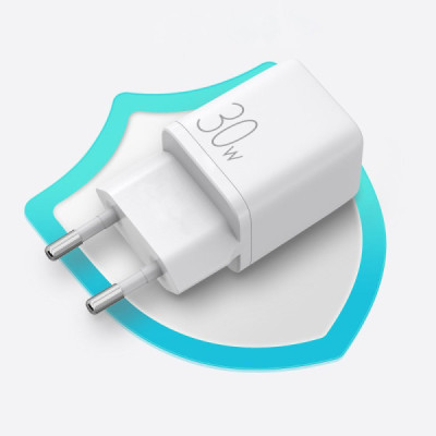 Incarcator USB, Type-C, Fast Charging, 30W - JoyRoom (L-QP303) - White - 2