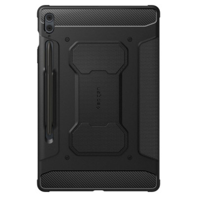 Husa pentru Samsung Galaxy Tab S9 FE Plus - Spigen Rugged Armor Pro - Black - 3