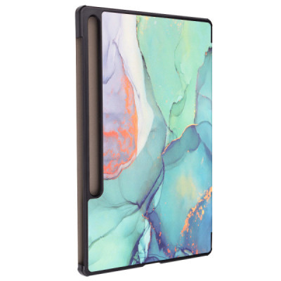 Husa pentru Samsung Galaxy Tab S7 Plus / S8 Plus / S7 FE - Techsuit FoldPro - Green Time - 3