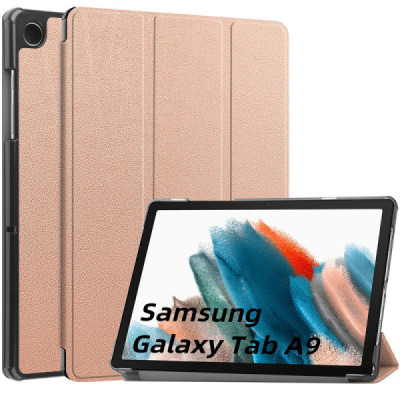 Husa pentru Samsung Galaxy Tab A9 - Techsuit FoldPro - Rose Gold - 1