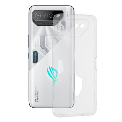 Husa pentru Asus ROG Phone 7 - Techsuit Clear Silicone - Transparent - 1