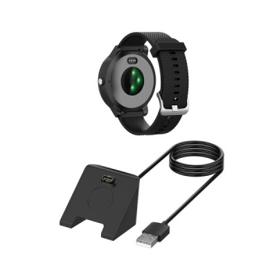 Incarcator pentru Garmin Watch, USB, 5W, 1m - Techsuit (TGC3) - Black - 3