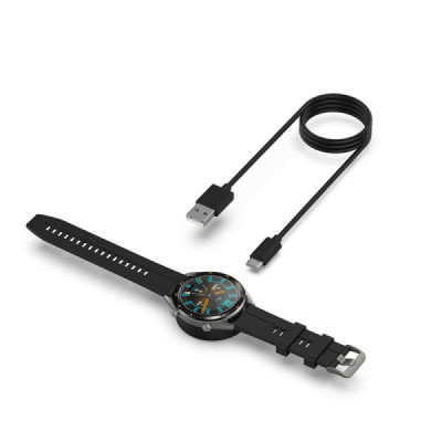 Incarcator pentru Huawei Watch, Honor Watch, USB, 3.5W - Techsuit (THC3) - Black - 8