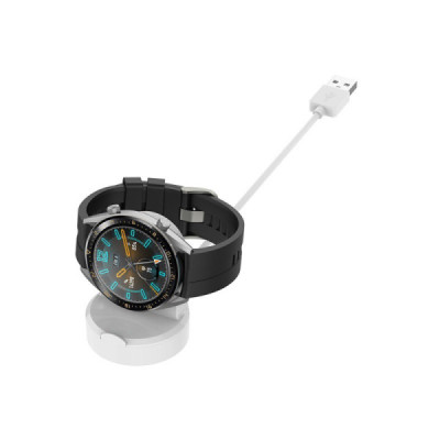 Incarcator pentru Huawei Watch, Honor Watch, USB, 3.5W - Techsuit (THC4) - Black - 4