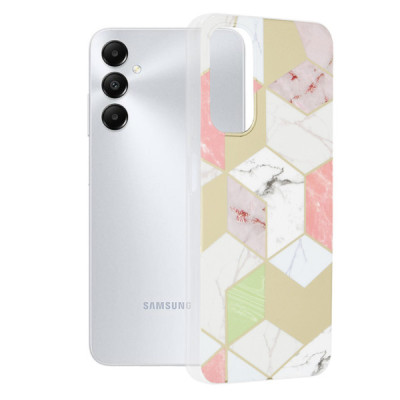 Husa pentru Samsung Galaxy A05s - Techsuit Marble Series - Purple Hex - 1