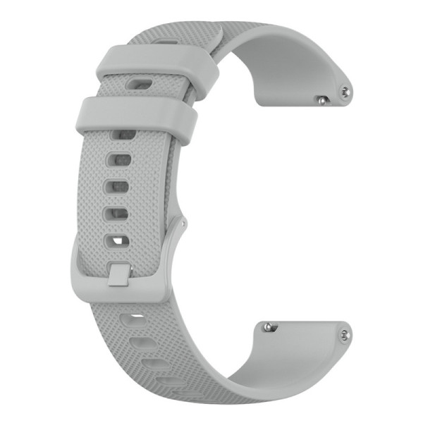 Curea pentru Samsung Galaxy Watch 4/5/Active 2, Huawei Watch GT 3 (42mm)/GT 3 Pro (43mm) - Techsuit Watchband 20mm (W006) - Gray
