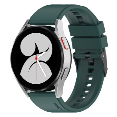 Curea pentru Samsung Galaxy Watch4 40mm - Techsuit Watchband 20mm (W026) - Dark Green - 3