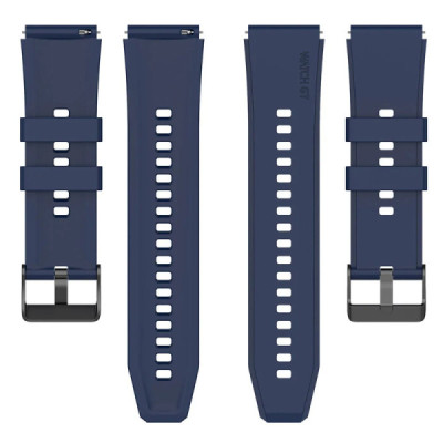 Curea pentru Samsung Galaxy Watch4 40mm - Techsuit Watchband 20mm (W026) - Dark Blue - 2