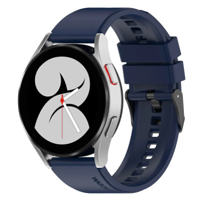 Curea pentru Samsung Galaxy Watch4 40mm - Techsuit Watchband 20mm (W026) - Dark Blue - 3