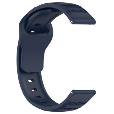 Curea pentru Samsung Galaxy Watch 4/5/Active 2, Huawei Watch GT 3 (42mm)/GT 3 Pro (43mm) - Techsuit Watchband (W050) - Blue - 4