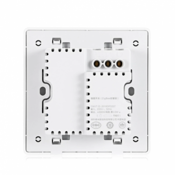 Intrerupator ingropat AQARA Smart Wall Switch EU, fara nul, 2 butoane - 3