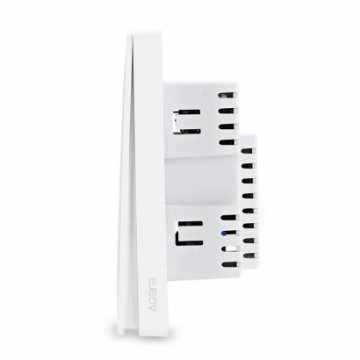 Intrerupator ingropat AQARA Smart Wall Switch EU, fara nul, 2 butoane - 4