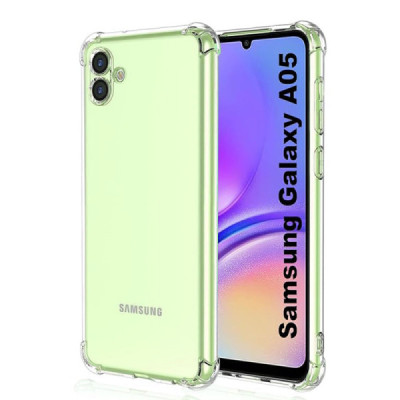 Husa pentru Samsung Galaxy A05 - Techsuit Shockproof Clear Silicone - Clear - 1