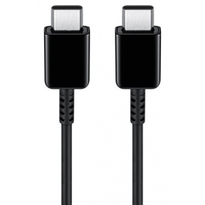 Cablu de Date Type-C la Type-C, 100W, 0.98m - Samsung (EP-DG977BBE) - Black (Bulk Packing) - 1