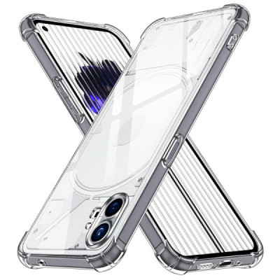 Husa pentru Nothing Phone (1) - Techsuit Shockproof Clear Silicone - Clear - 1
