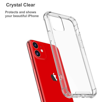 Husa pentru iPhone 11 - Techsuit Shockproof Clear Silicone - Clear - 5