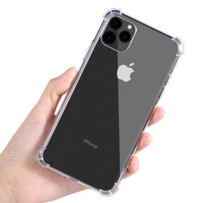 Husa pentru iPhone 14 Pro Max - Techsuit Shockproof Clear Silicone - Clear - 5