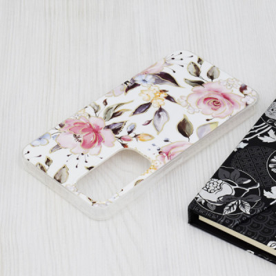 Husa pentru Samsung Galaxy A55 5G - Techsuit Marble Series - Chloe White - 4