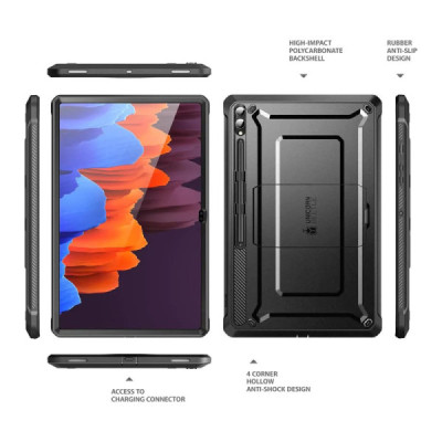 Husa pentru Samsung Galaxy Tab S9 Ultra - Supcase Unicorn Beetle Pro - Black - 2