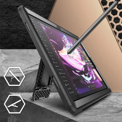 Husa pentru Samsung Galaxy Tab A9 Plus - Supcase Unicorn Beetle Pro - Black - 2