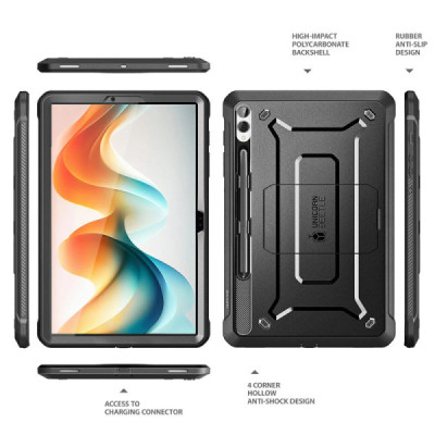 Husa pentru Samsung Galaxy Tab S9 FE Plus - Supcase Unicorn Beetle Pro - Black - 2