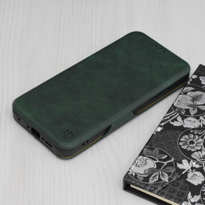 Husa pentru Samsung Galaxy Xcover7 - Techsuit Safe Wallet Plus - Green - 5