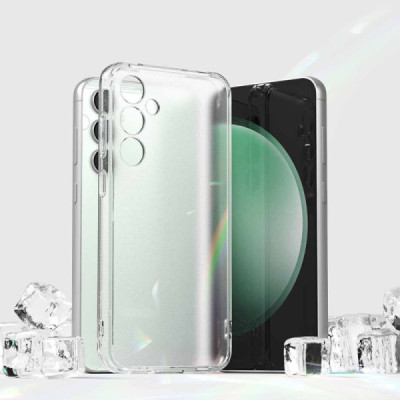 Husa pentru Samsung Galaxy S23 FE - Ringke Fusion - Matte Clear - 6