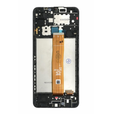 Ecran OLED cu Touchscreen si Rama Compatibil cu Samsung Galaxy A12 (SM-A125) - OEM (17016) - Black - 2