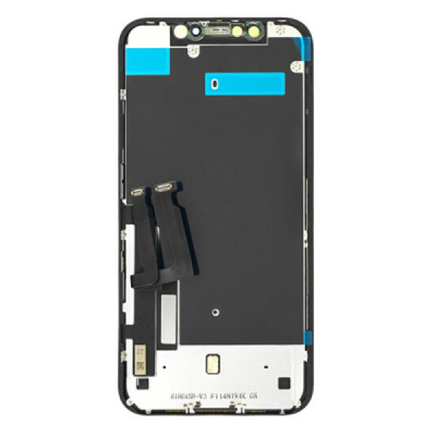 Ecran In-Cell LCD IPS cu Touchscreen si Rama Compatibil cu iPhone XR - OEM (18133) - Black - 2