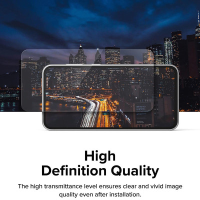 Folie pentru Samsung Galaxy S24 (set 2) - Ringke Easy Slide Tempered Glass - Clear - 6