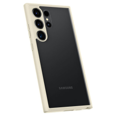 Husa pentru Samsung Galaxy S24 Ultra - Spigen Ultra Hybrid - Mute Beige - 5