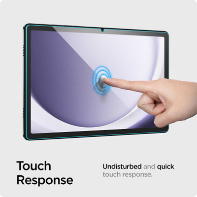 Folie pentru Samsung Galaxy Tab A9 Plus - Spigen Glas.tR Slim - Clear - 5
