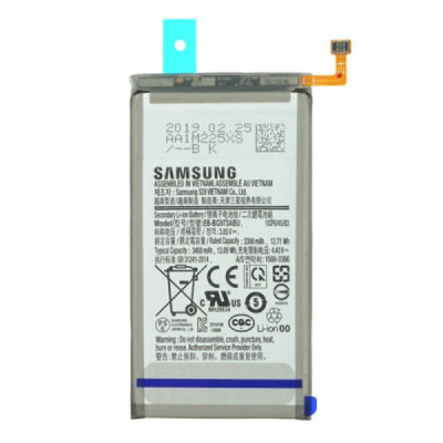 Baterie pentru Samsung Galaxy S10 (SM-G973), 3400mAh - Samsung EB-BG973ABU (11698) -Â Grey - 1