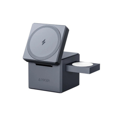 Incarcator Wireless pentru Phone, Apple Watch, AirPods, 15W - Anker (Y1811G11) - Black - 1
