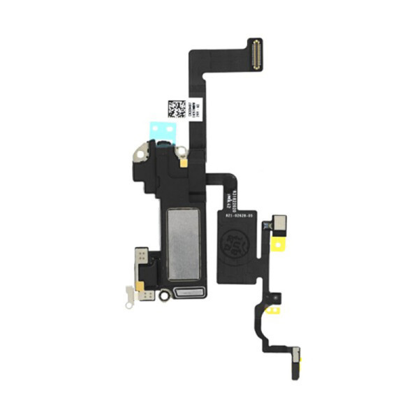 Difuzor Ureche Compatibil cu iPhone 12, cu Senzor Lumina Proximitate si Banda - OEM (14834) - Black