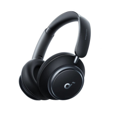 Casti On-Ear Bluetooth 5.3, Noise Cancelling, USB-C - Anker Space Q45 (A3040G11) - Black - 1