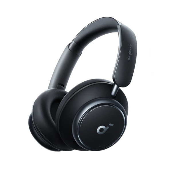 Casti On-Ear Bluetooth 5.3, Noise Cancelling, USB-C - Anker Space Q45 (A3040G11) - Black