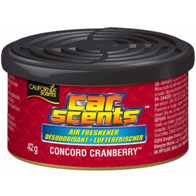 Odorizant Auto pentru Masina Gel - California Scents - Concord Cranberry - 1